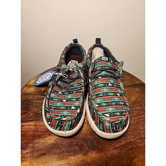 Men‎ Sz 12 Hey Dude Wally Fishmas Sweater Slipon Sneaker Boat Shoes main image 5